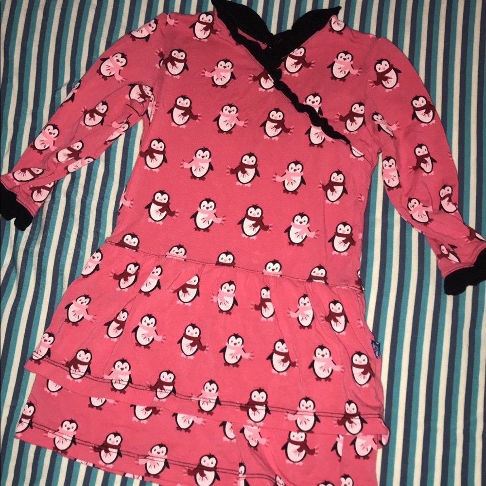 Kickee Pants penguin dress